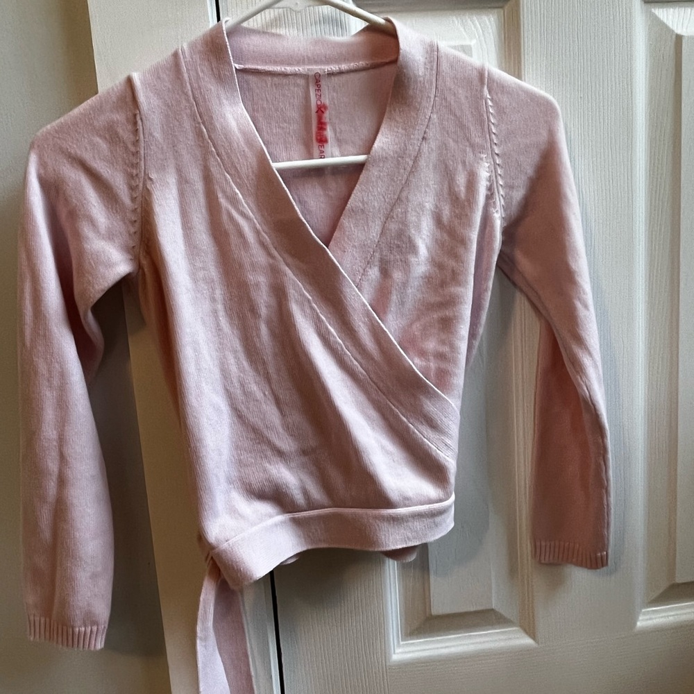 Bloch girls size M knit ballet sweater.